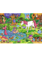 Puzzle Magischer Wald, 2 x 24 Teile