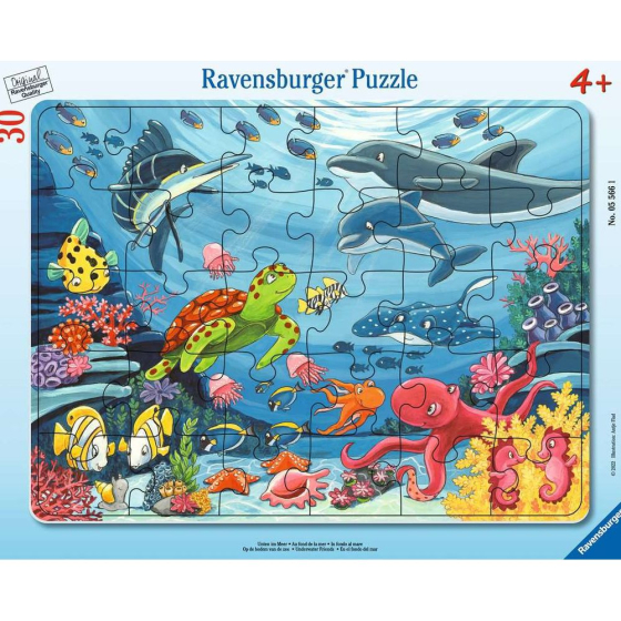 Puzzle Unten im Meer, 30 Teile