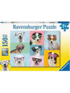 Puzzle Witzige Hunde, 150 Teile