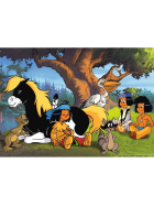 Puzzle Yakari und seine Freunde, 2 x 24 Teile