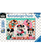 Puzzle Unser Traumpaar Mickey und Minnie, 150 Teile