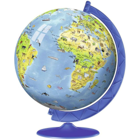 3D Puzzle Kids Globe, english