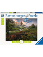 Puzzle Malerische Stimmung im Vallée de la Clarée, Französischen Alpen, 1000 Teile