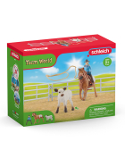 Schleich Team Roping mit Cowgirl