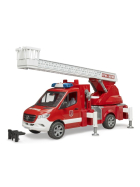 Bruder Mercedes Benz Sprinter Feuerwehr mit Drehleiter, Pumpe & Ligh & Sound Modul