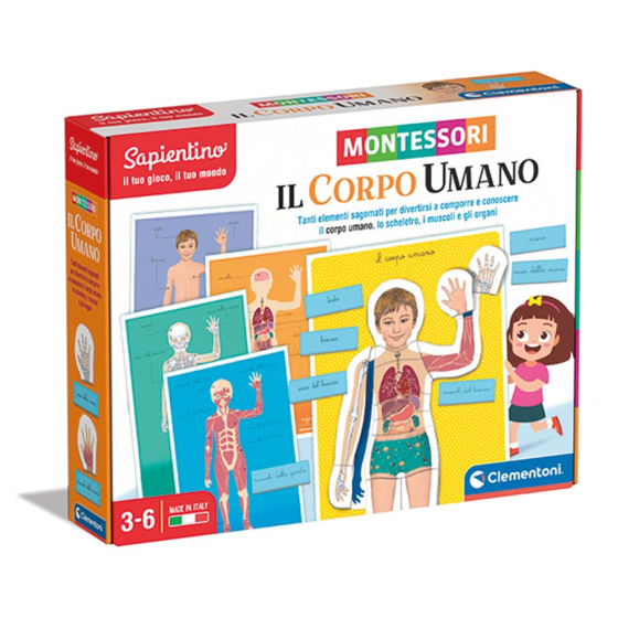 Clementoni Montessori Corpo umano