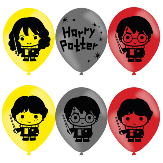 Riethmüller 6 Latexballons Harry Potter 27.5cm