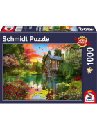 Puzzle Die Wassermühle, 1000 Teile