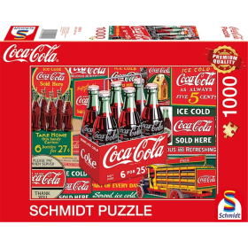 Puzzle Coca Cola Klassiker, 1000 Teile