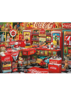 Puzzle Coca Cola Nostalgie-Shop, 1000 Teile