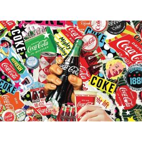 Puzzle Coca Cola is it! 1000 Teile