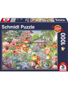 Puzzle Blühender Garten, 1000 Teile