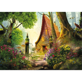 Puzzle Haus auf der Lichtung, 1000 Teile