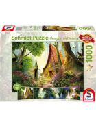 Puzzle Haus auf der Lichtung, 1000 Teile