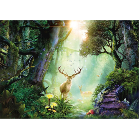 Puzzle Rehe im Wald, 1000 Teile