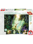 Puzzle Rehe im Wald, 1000 Teile