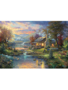 Puzzle Natures Paradise in Nostalgiedose, 500 Teile