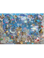 Puzzle Blauer Nachthimmel, 1000 Teile