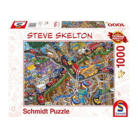 Puzzle Alles in Bewegung, 1000 Teile