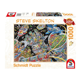 Puzzle Weltall-Kolonie, 1000 Teile