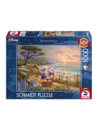 Puzzle Disney Donald & Daisy A Duck Day Afternoon, 1000 Teile