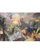 Puzzle Disney Beauty and Beast, 500 Teile (Nostalgiedose)