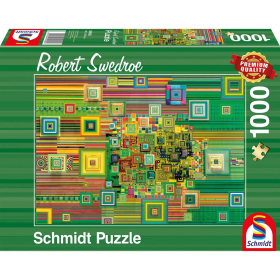 Puzzle Grüner Flashdrive, 1000 Teile