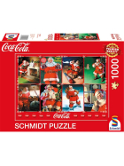 Puzzle Coca Cola - Santa Claus, 1000 Teile