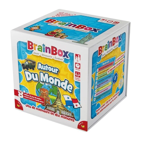 BrainBox Voyage autour du Monde (f)