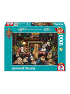 Puzzle Bunter Abend im Salon, 1000 Teile