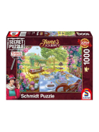 Puzzle Tee im Garten, 1000 Teile