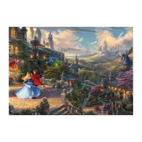 Puzzle Disney Sleeping Beauty Dancing in The Enchanted Light, 1000 Teile