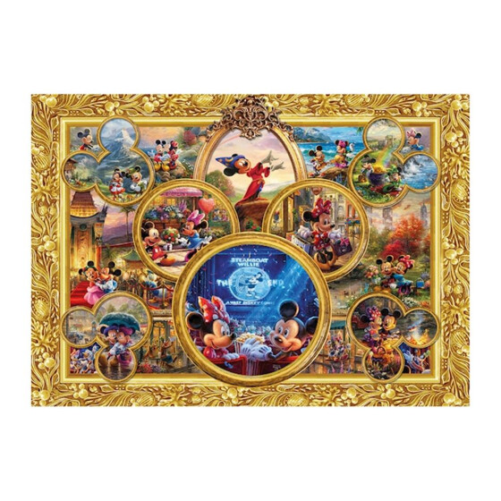 Puzzle Disney Mickey & Minnie Dream Collage II, 2000 Teile