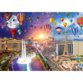 Puzzle Las Vegas, Night and Day, 1000 Teile