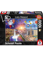 Puzzle Las Vegas, Night and Day, 1000 Teile