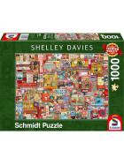 Puzzle Vintage Handarbeitszeug 1000 Teile