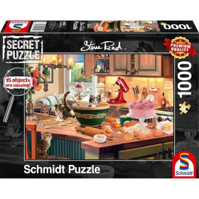 Puzzle Secret Puzzle - Am Küchentisch, 1000 Teile