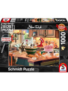 Puzzle Secret Puzzle - Am Küchentisch, 1000 Teile