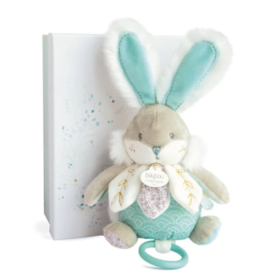 Doudou Musikspieldose Hase,mandel 20cm