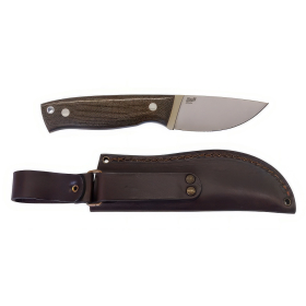 Brisa Skinner 90 Flat Green Micarta