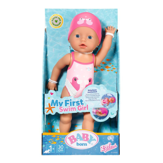 Zapf Creation BABY b. My First Swim Girl 30cm