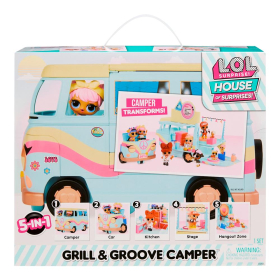 MGA LOL Surprise Grill&Groove Camper