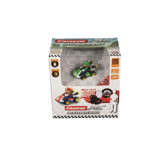 Carrera RC 1:50 R/C Mini Mario Kart Luigi Full Function