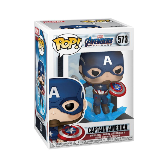 Funko POP Marvel Endgame Capt America Bobble Head