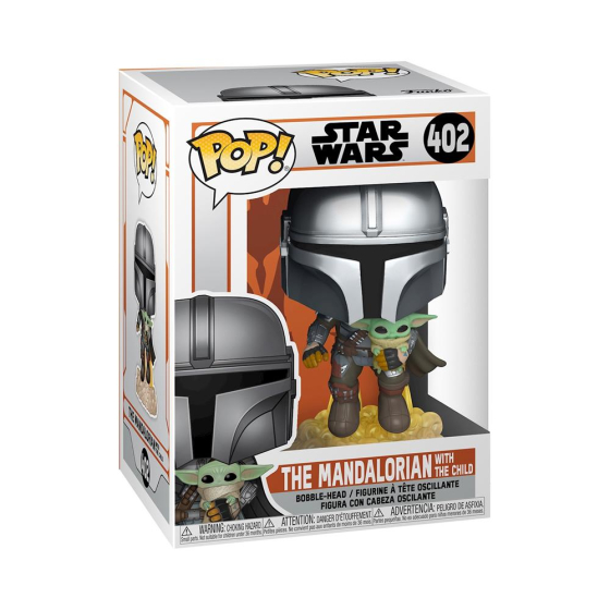 Funko POP SW The Mandalorian w. child Bobble-Head