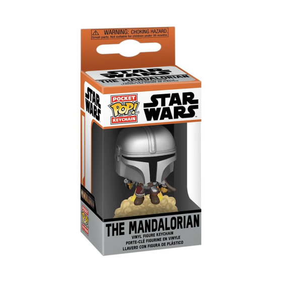 Funko POP Keychain Mando w/Blaster Mandalorian