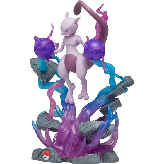 Jazwares Pokémon Statue Mewtwo 33cm Deluxe / mit Lichtfunktion