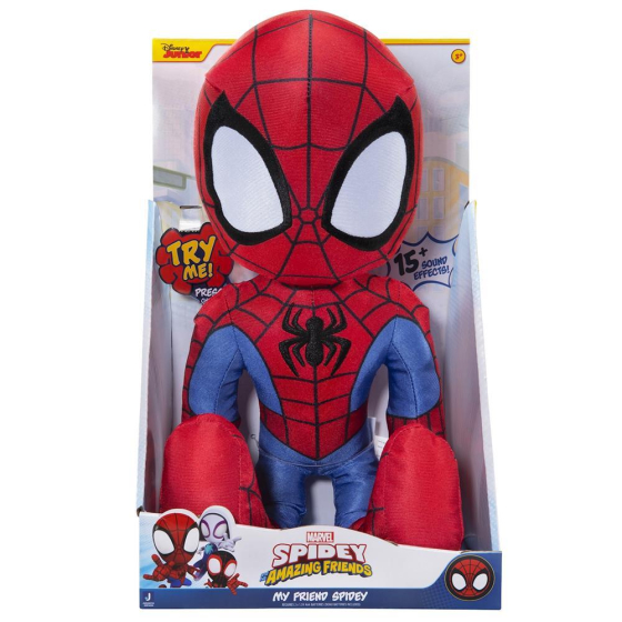 Jazwares Spidey Peluche à fonction 40 cm Französische Version