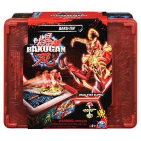 Spin Master Bakugan Revolution Baku-Tin Storage Box & Spielfläche