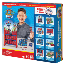 Spin Master Paw Patrol - Games HQ 8 in 1 Spielesammlung